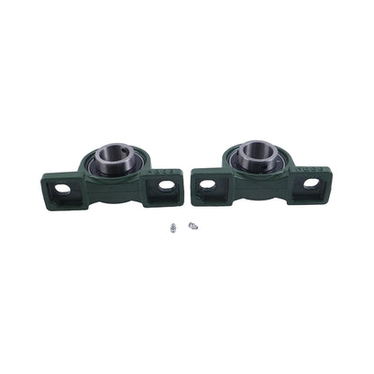 2 Pieces 1-9/16 Pillow Block Bearing NP-25 P2B-SC-109 UCP208-25 for Harvester Plow Seeder