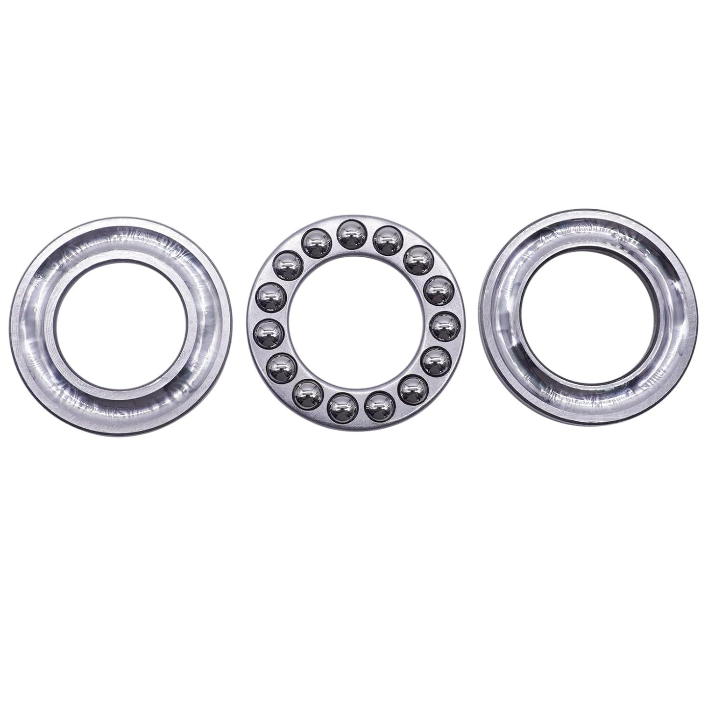 2 Pieces 30*52*13mm Thrust Ball Bearing 50551 for Hydro Gear Transmission 00386200 00386300 036689 015680