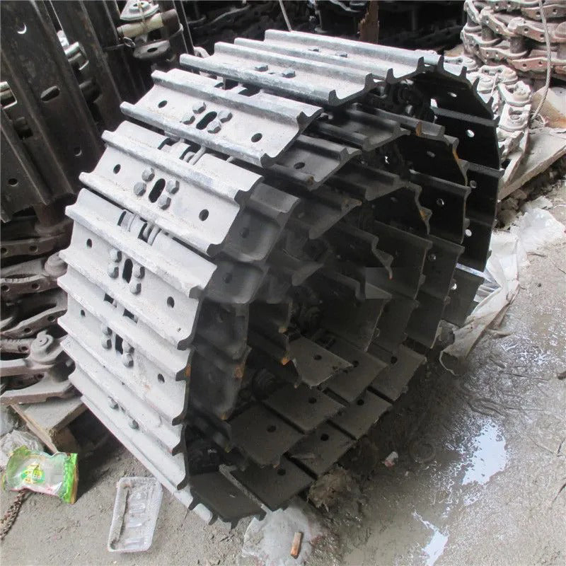 Conjunto de cadena de eslabones de oruga para Komatsu PC20-3, PC20-5, PC30-1, PC30-3, PC30-5, 20S-32-00012 y 20S-32-00011