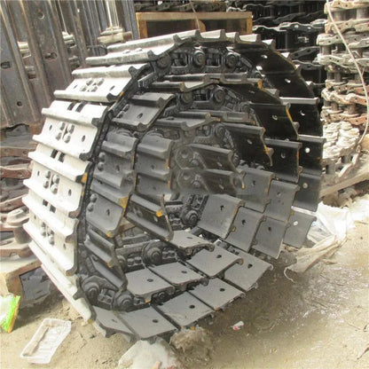 Conjunto de cadena de eslabones de oruga para Komatsu PC20-3, PC20-5, PC30-1, PC30-3, PC30-5, 20S-32-00012 y 20S-32-00011