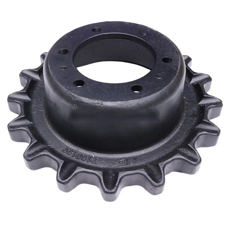 Motor Drive Track Sprocket Single Speed 6 Hole 7165109 for Bobcat 864 T200 T250 T300 T320 T630 T650 T750 T770 T870 - KUDUPARTS
