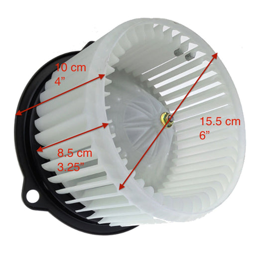 24V A/C Blower Motor 292500-0360 162500-6330 for Denso Komatsu Hitachi Caterpillar CAT E320B John Deere Hino - KUDUPARTS