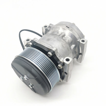 Compresor de aire acondicionado SD7H13 569-07-88122 para cargadora de ruedas Komatsu WA500-7 WA500-8