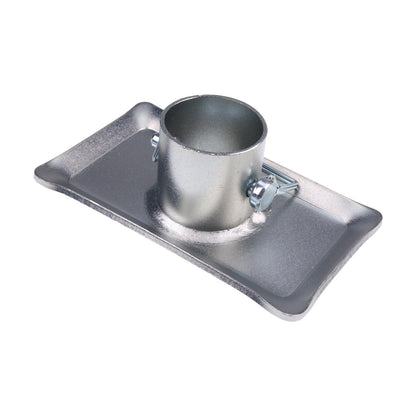 Plaque de pied de cric de remorque avec goupille de verrouillage 26029