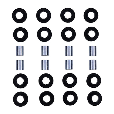 8 Sets Shock Bushing Kit Upper Lower Front Rear Shock Bushing 21-0001 for Arctic Cat 250 300 375 400 454 500 650 - KUDUPARTS