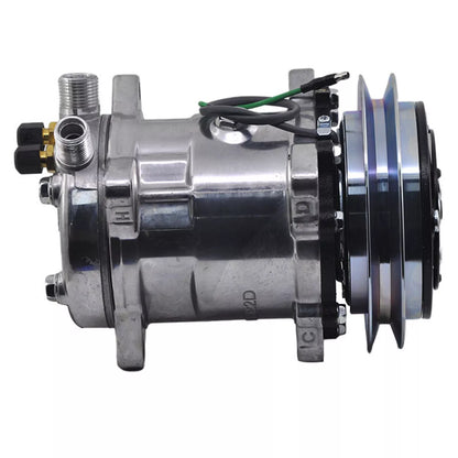 Compresor de aire acondicionado de 24 V 123/04999 714/40226 para JCB 411 446 JS160W-T2 .714 446B JS360 416S