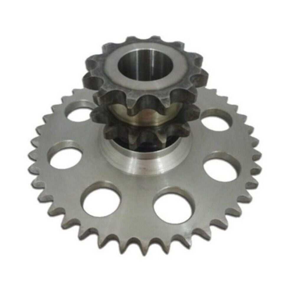 Drive Chain Cluster Sprocket Set D76529 D124607 D64175 for CASE Loader 1845 1845B 1845C 1845S - KUDUPARTS