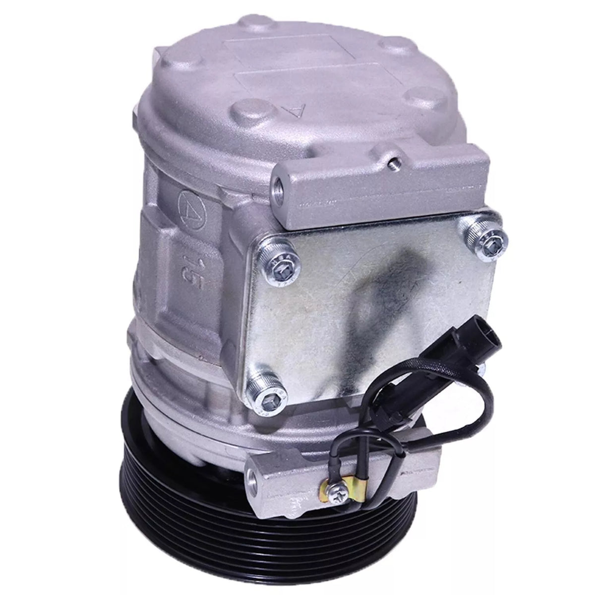 10PA15C A/C Compressor AL176858 for John Deere Tractor 1654 1854 2054 2104 5620 5720 5820 6130 6230 6330 6430 6530 6534 6630 6830 6930 7130 7230 7330 - KUDUPARTS
