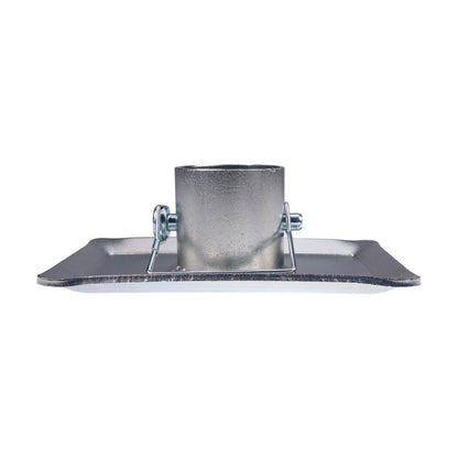 Plaque de pied de cric de remorque avec goupille de verrouillage 26029