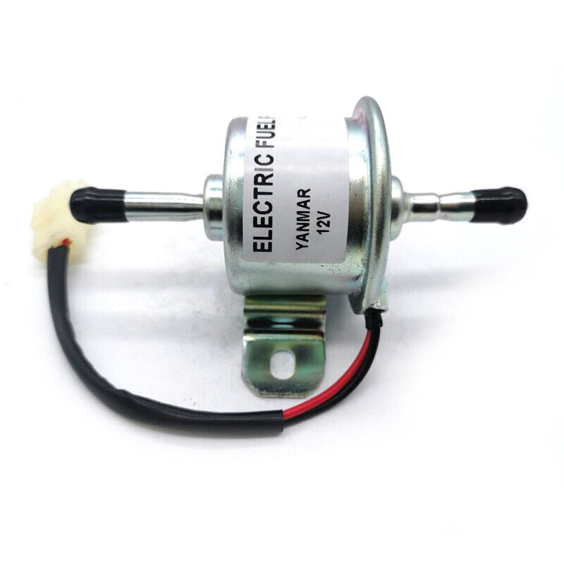 New Electric Fuel Pump 16851-52030 Fits Kubota F2560 G1700 R520 Perkins Takeuchi - KUDUPARTS