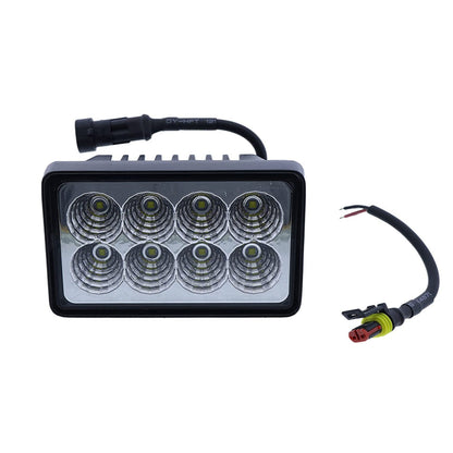 2 lámparas 222004A2 para minicargadoras CASE 40XT, 410, 420, 70XT, 75XT y 85XT (solo envíos a EE. UU.)