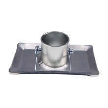 Trailer Jack Foot Plate With Lock Pin 26029