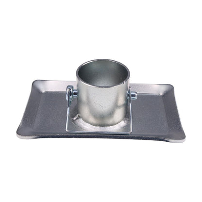 Plaque de pied de cric de remorque avec goupille de verrouillage 26029