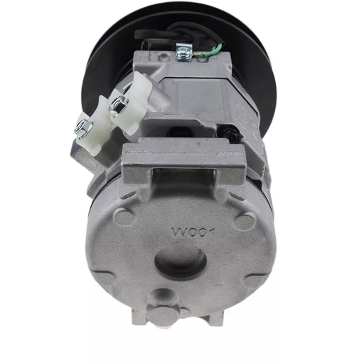 10S15C Air Conditioning Compressor 4431081 for John Deere Excavator 120C 160CLC 180 180CW - KUDUPARTS
