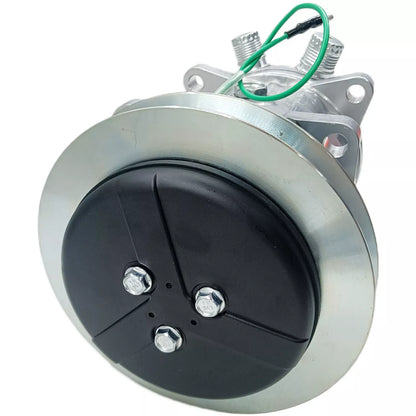 Compresor de aire acondicionado SD7H15 FF200866 para John Deere 2054, 2554, 2154D, 2454D, 2954D y 3754D, Hitachi ZAXIS210F-3, ZAXIS240F-3, ZAXIS290F-3, ZAXIS370F-3, ZAXIS200F y ZAXIS250F