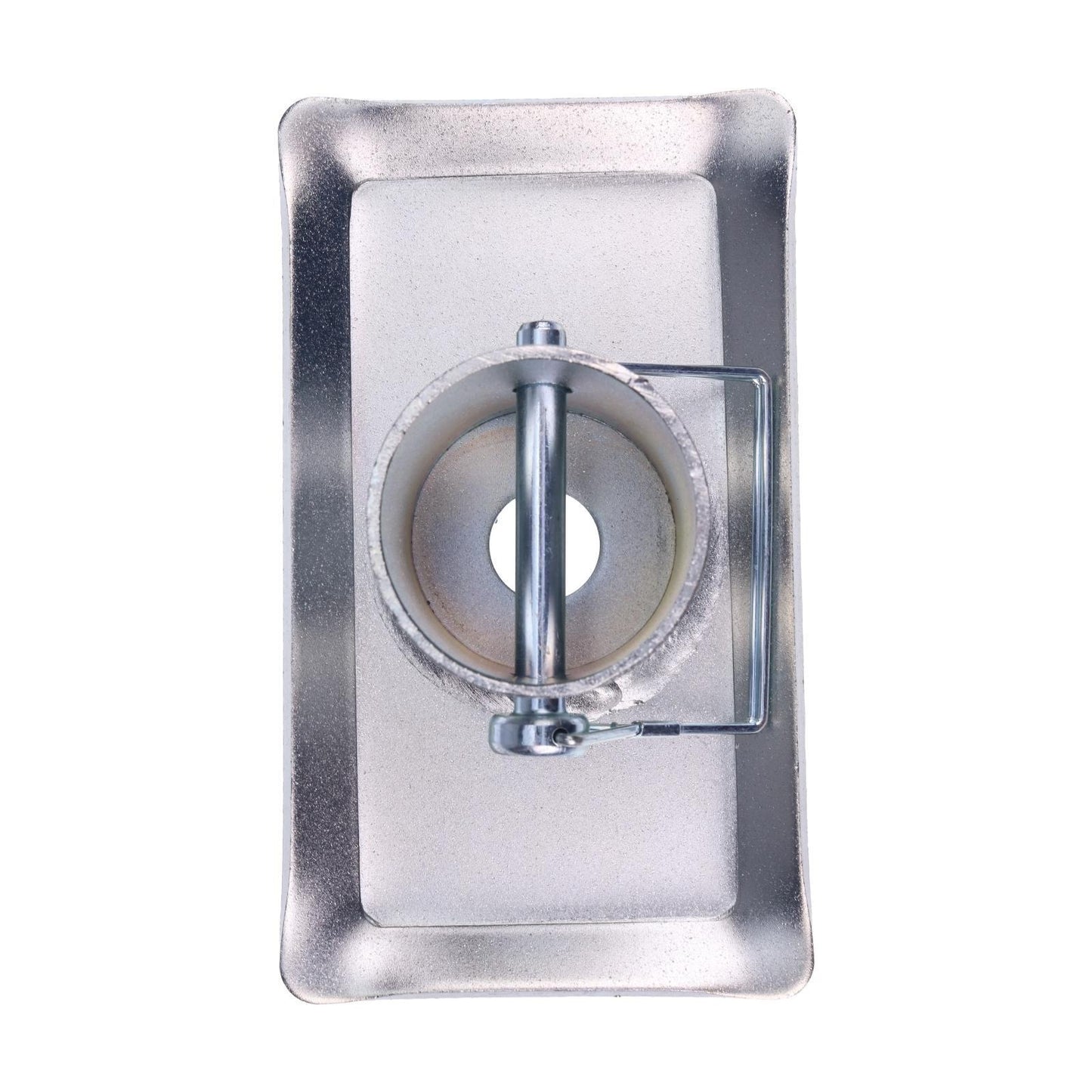 Plaque de pied de cric de remorque avec goupille de verrouillage 26029