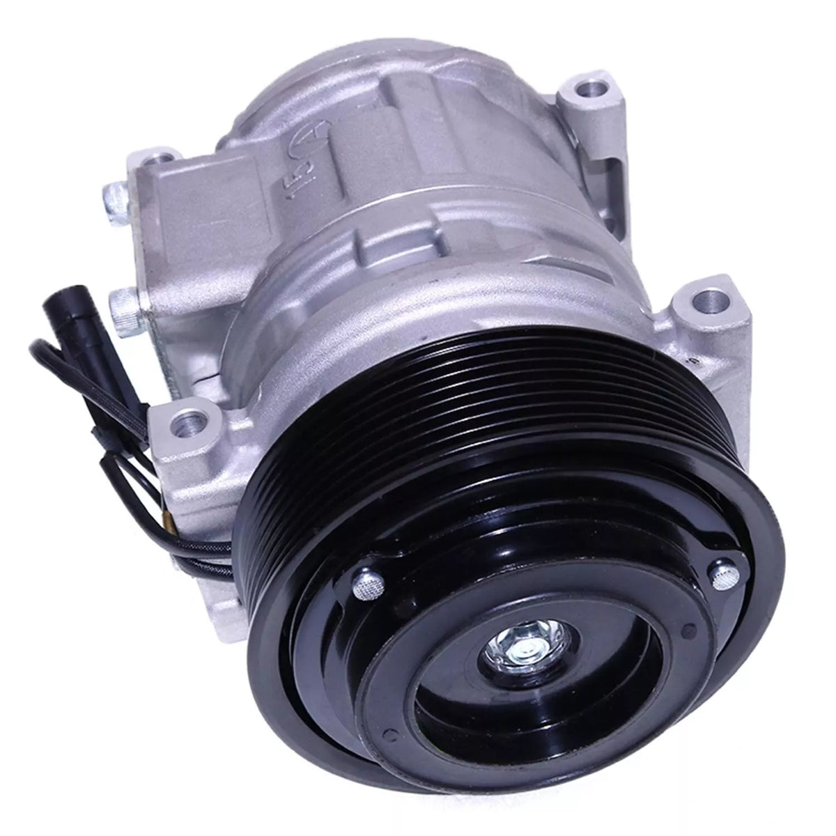 10PA15C A/C Compressor AL176858 for John Deere Tractor 1654 1854 2054 2104 5620 5720 5820 6130 6230 6330 6430 6530 6534 6630 6830 6930 7130 7230 7330 - KUDUPARTS