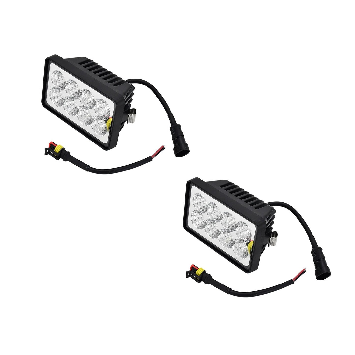 Lot de 2 lampes 222004A2 pour chargeuse compacte Case 40XT, 410, 420, 70XT, 75XT, 85XT (livraison aux États-Unis uniquement)