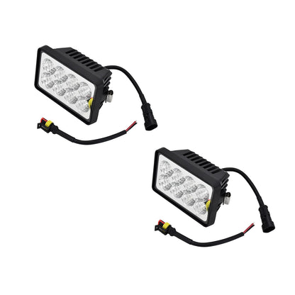 Lot de 2 lampes 222004A2 pour chargeuse compacte Case 40XT, 410, 420, 70XT, 75XT, 85XT (livraison aux États-Unis uniquement)