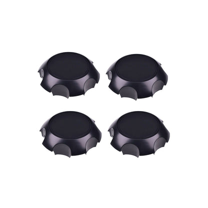 Lot de 4 cache-moyeux noirs mats PTR20-35111-BK pour Toyota FJ Cruiser 4Runner Tacoma 2005-2019