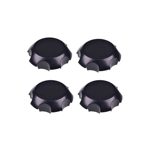 4 Pieces Matte Black Center Cap PTR20-35111-BK for Toyota FJ Cruiser 4Runner Tacoma 2005-2019 - KUDUPARTS