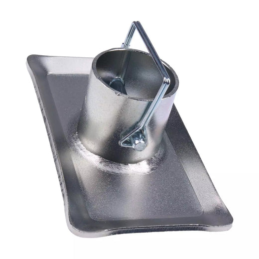 Trailer Jack Foot Plate With Lock Pin 26029 - KUDUPARTS