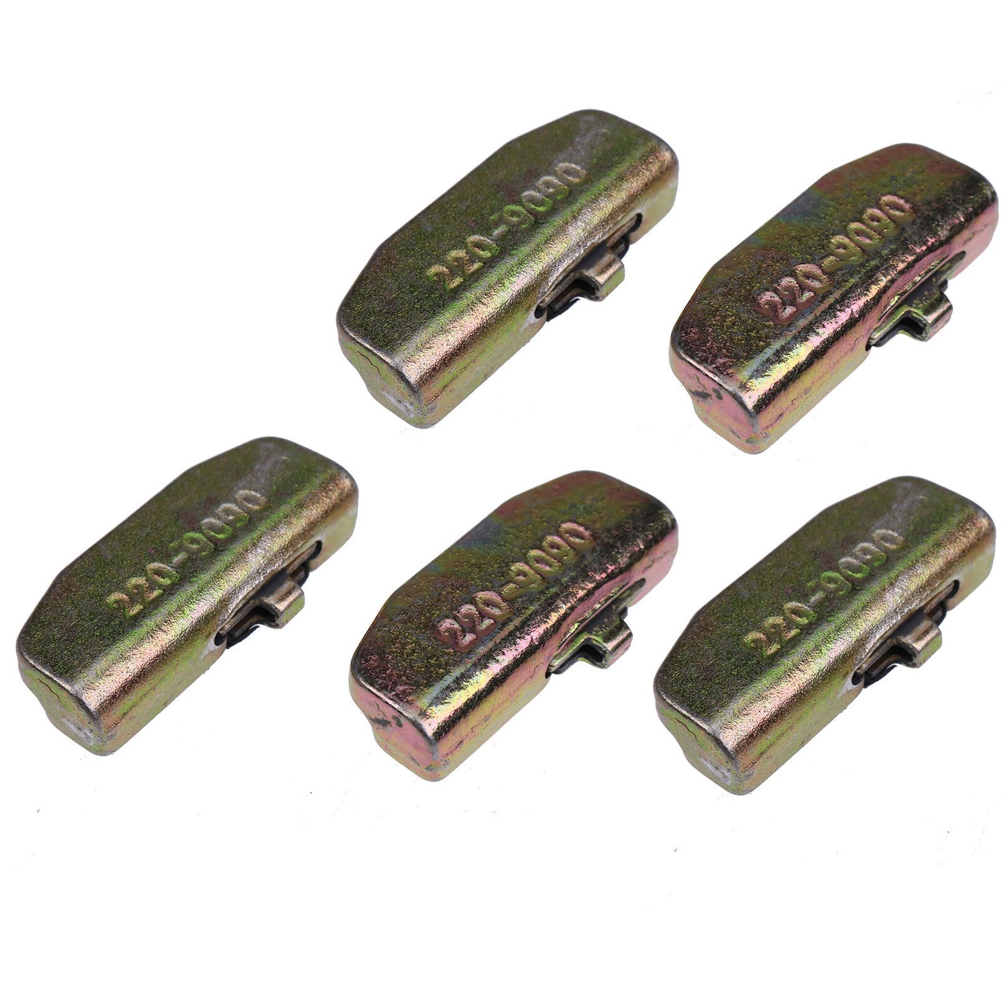 Lot de 5 goupilles de retenue 220-9090 pour moteur Caterpillar CAT 3046 3126, excavatrice 315C 318C 319D 320C 321D LRC 322C 323D 324D 325C 329D 330C 335F 336DL 345C