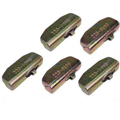 Lot de 5 goupilles de retenue 220-9090 pour moteur Caterpillar CAT 3046 3126, excavatrice 315C 318C 319D 320C 321D LRC 322C 323D 324D 325C 329D 330C 335F 336DL 345C