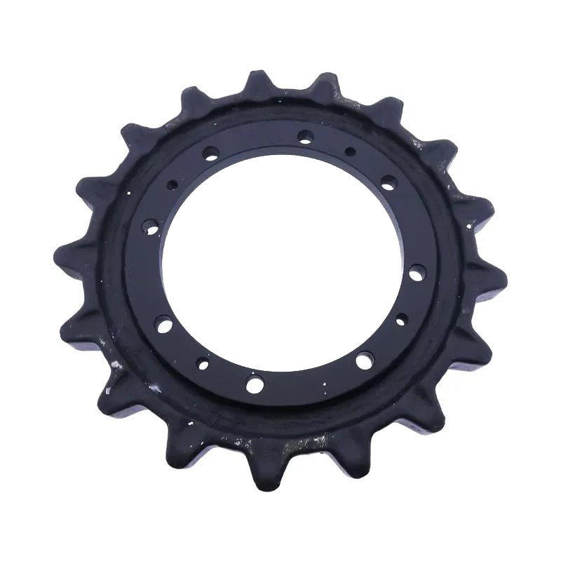 Pignon d'entraînement 2 pièces 17 dents 8 boulons 7227421 pour chargeuse sur chenilles Bobcat T740 T750 T770 T870