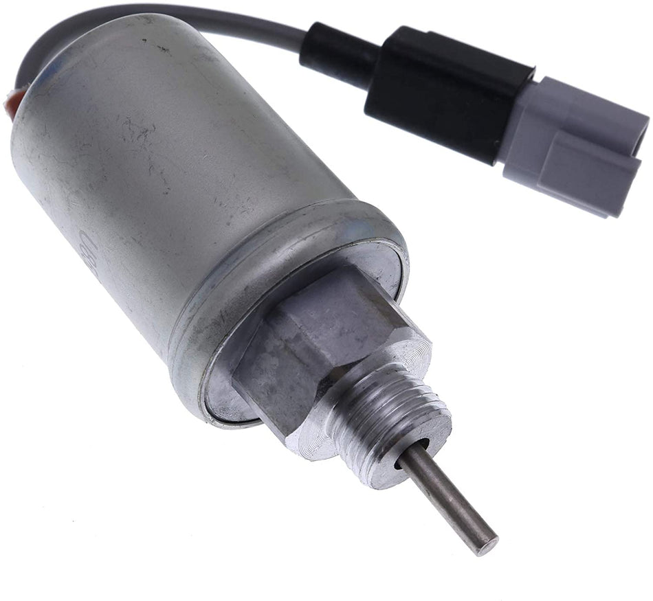 Electrical Shut Off Solenoid U85206452 U85206451 185206451 for Perkins 402D 403D 404D 404C 403C 12V - KUDUPARTS