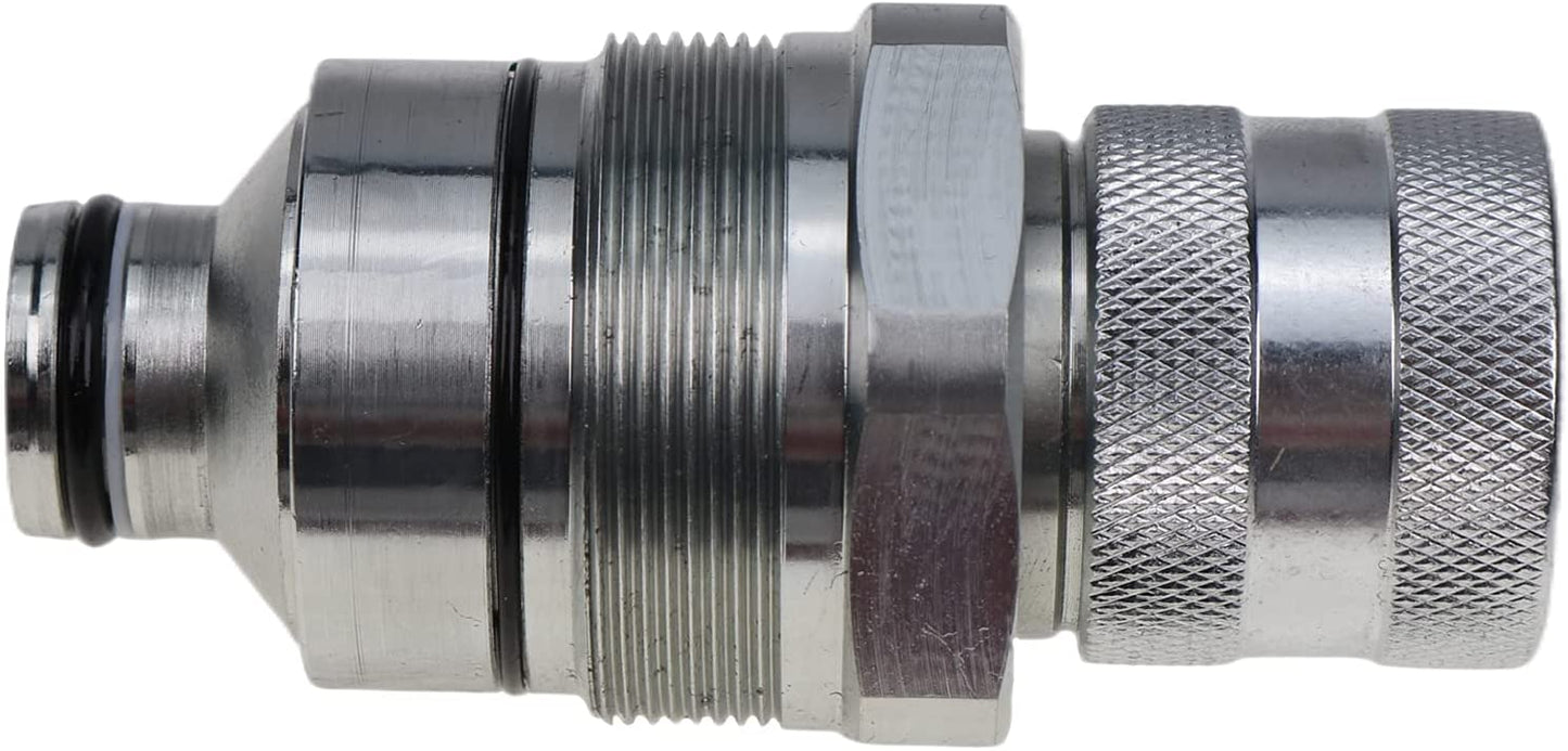 Hydraulic Female Flat Face Quick Coupler 47396761 for Case SV185 SV250 SV280 TR270 TR310 TR320 SR130 SR150 New Holland C227 C232 C238 L213 L215 L216 L218 Loader - KUDUPARTS