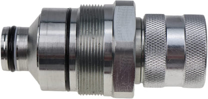 Hydraulic Female Flat Face Quick Coupler 47396761 for Case SV185 SV250 SV280 TR270 TR310 TR320 SR130 SR150 New Holland C227 C232 C238 L213 L215 L216 L218 Loader - KUDUPARTS