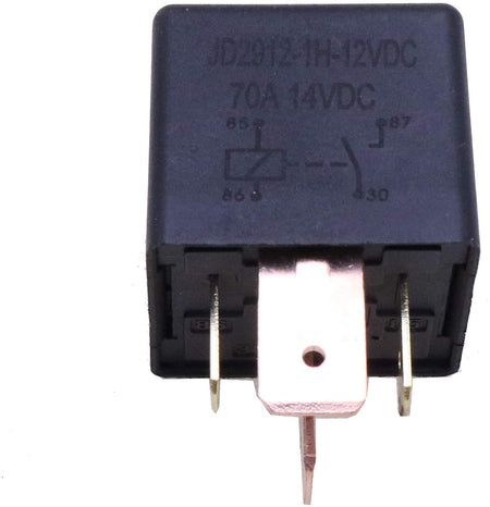 12V 70A Relay 1987452C1 for Case Tractors 3220 3230 4210 4230 4240 5120 5130 5140 5150 5220 5230 5240 5250 CX100 CX50 CX60 CX70 CX80 CX90 MX100 MX110 MX120 MX135 - KUDUPARTS