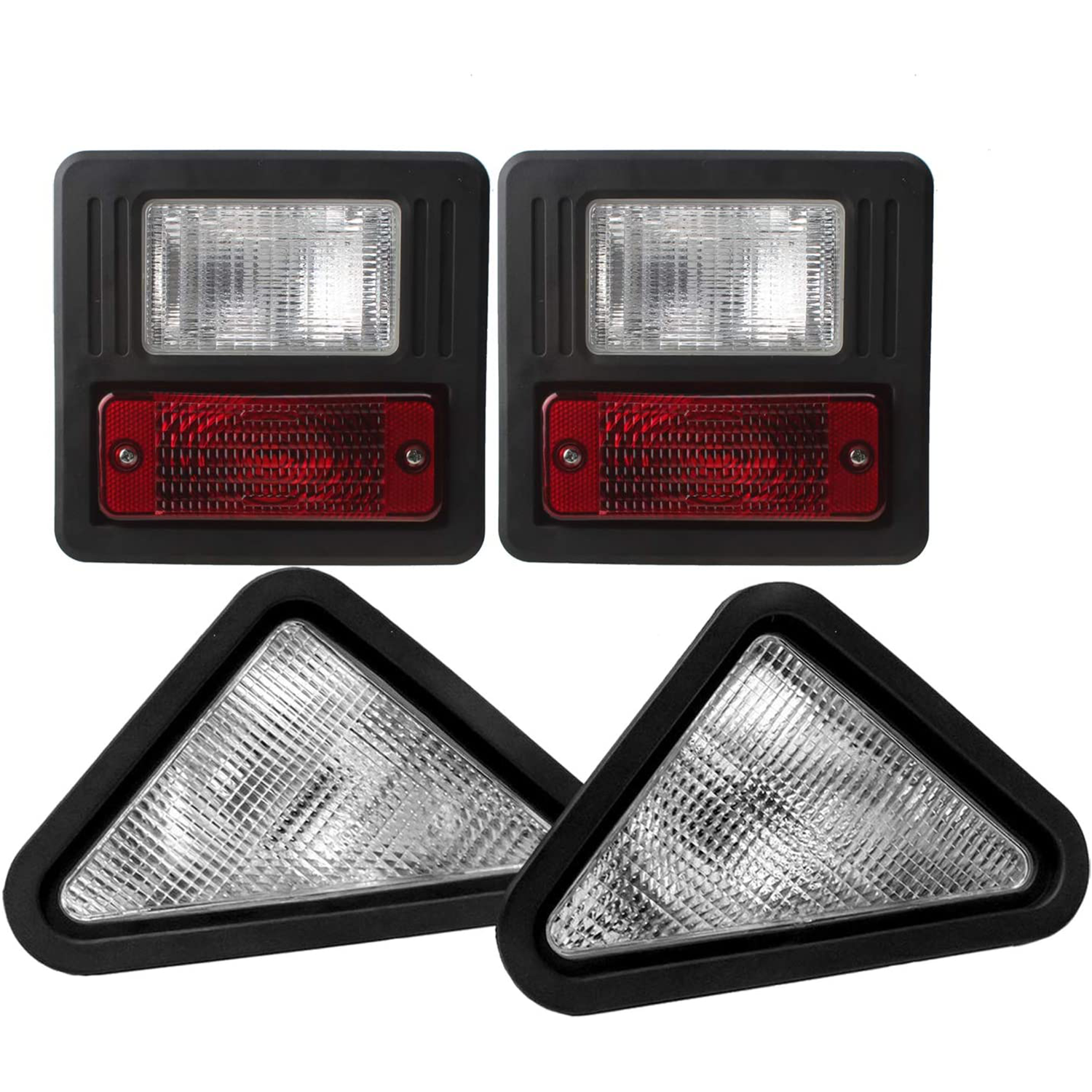 Exterior Light Kit Head Tail Light Kit Fit for Bobcat Skid Steer S100 S130 S150 S160 S175 S185 S205 S220 S250 S300 S330 A220 A250 A300 - KUDUPARTS