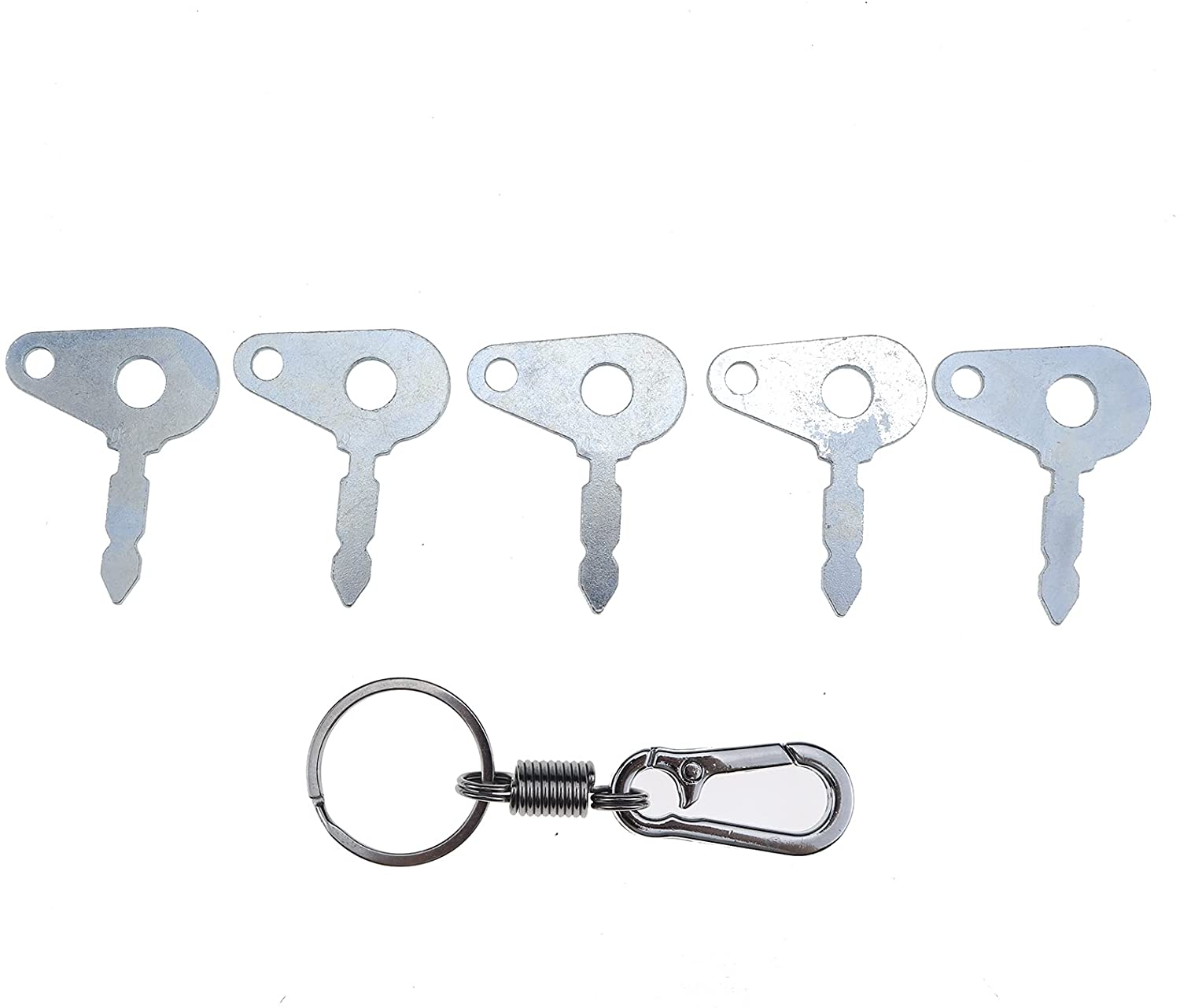 5X Ignition Keys Part T250 for Massey Ferguson 231 Tractor Harvester Case New Holland Skytrak 960128M91 312305 3813361M1 54330767 47126499 1695447M1 D1NN11603B 5170782 E7NN11603AA - KUDUPARTS