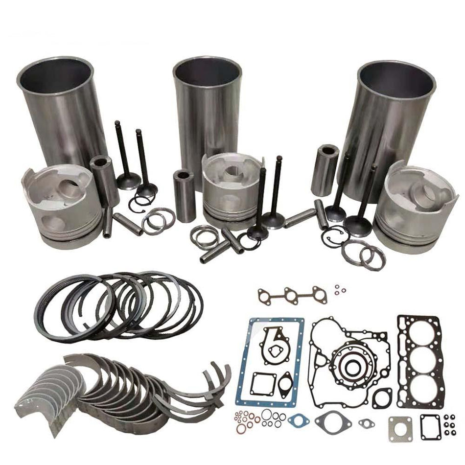 3T84HA Overhaul Rebuild Kit for Yanmar Takeuchi Excavator TB035 TB025 - KUDUPARTS