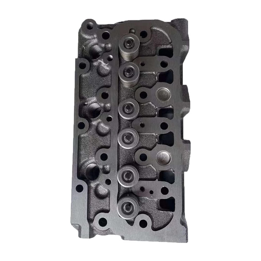 D722 Cylinder Head with Valves Compatible with Kubota D722 Head for G1900 B7400HSD BX1860D - KUDUPARTS