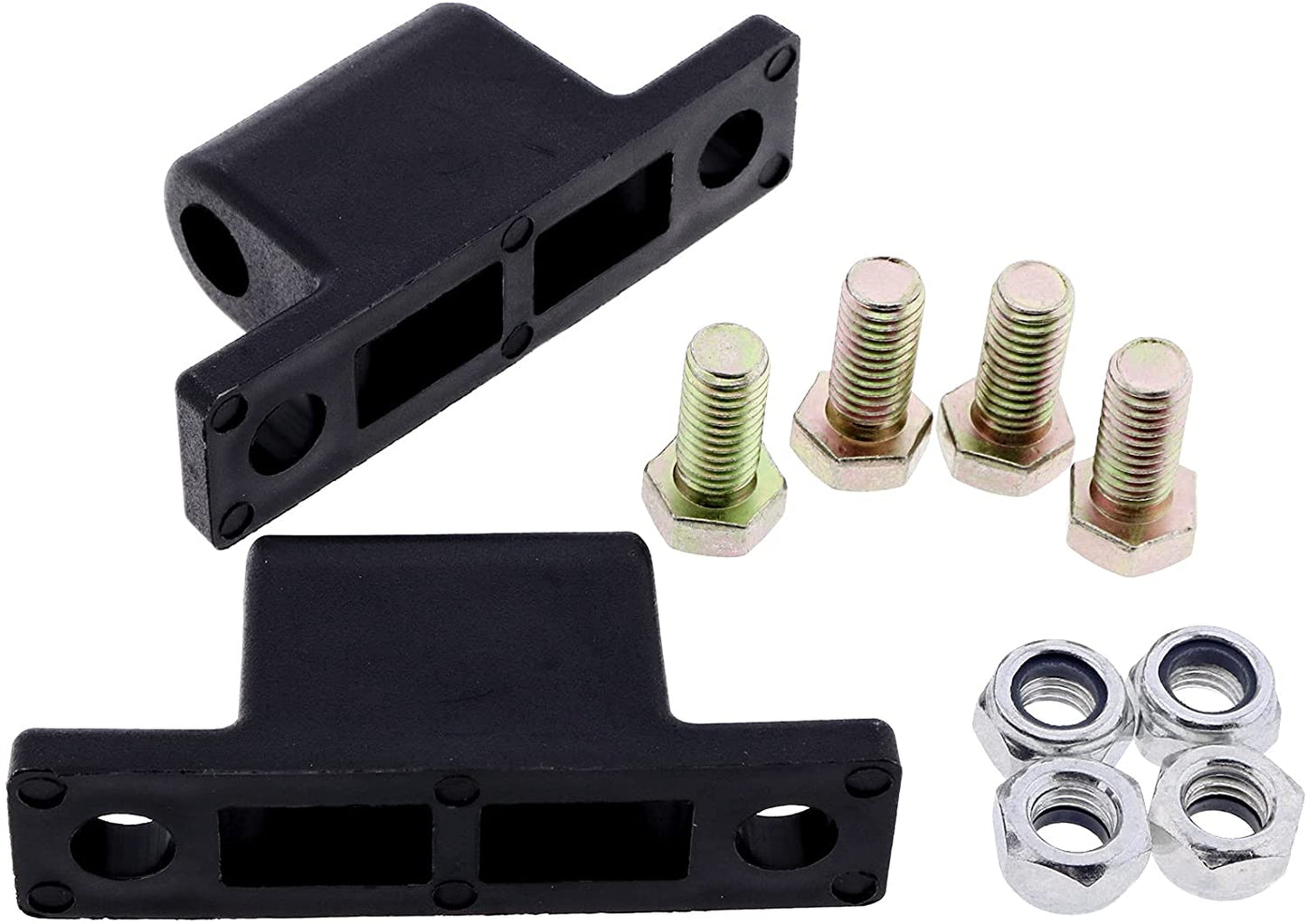 Door Hinge Set 6717593 Fit for Bobcat S100 S130 S150 S160 S175 S185 S205 S220 S250 S300 S330 A220 A300 Skid Steer Loader - KUDUPARTS