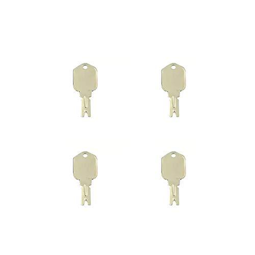 Compatible with (4) Ignition Keys 150979A1 KHR3079 for Sumitomo & Case Excavator S450 - KUDUPARTS