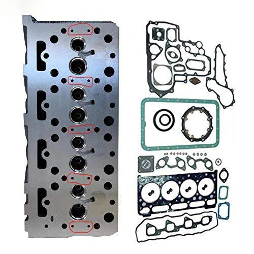 Cylinder Head + Full Gasket Set for Kubota V1702 Engine Type One - KUDUPARTS