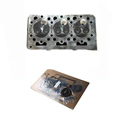 D782 Complete Cylinder Head With Valves + Gasket Kit 1G962-03042 H1G90-03040 1G962-03045 For Kubota D782-EBH - KUDUPARTS