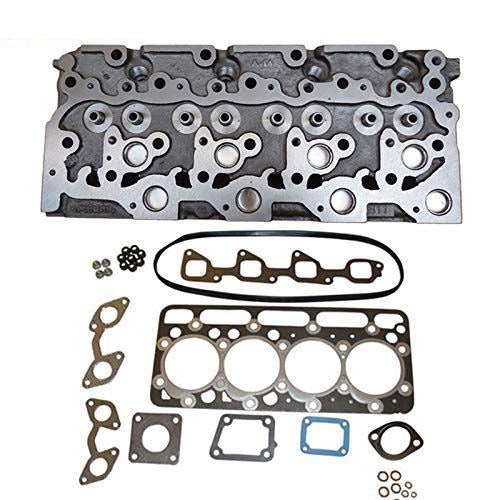 New V1903 Bare Diesel Cylinder Head + Upper Gasket Set For Kubota Bobcat 751 Engine - KUDUPARTS