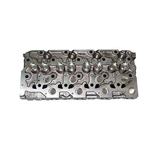New Complete Cylinder Head With Valves For Kubota Bobcat 773 337 341 S175 S185 T190 Engine - KUDUPARTS