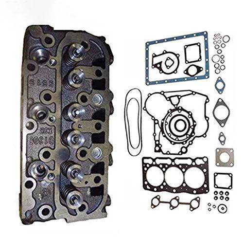 Cylinder Head + Full Gasket Kit for KUBOTA FRONT MOWER F2400 F2560E 2880 F2880E F2680E FZ2400 - KUDUPARTS