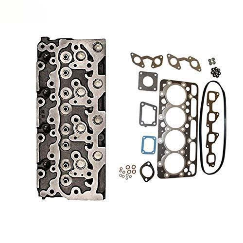 New Bare Diesel Cylinder Head & Upper Gasket Set For Kubota V2403 - KUDUPARTS