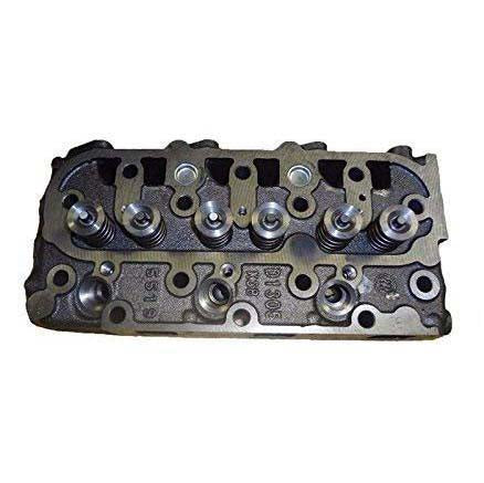 D1105 Cylinder Head With Valves and Springs For Kubota B26 U25S B2410HSD F2400 2880 RTV1100 ZD28 - KUDUPARTS