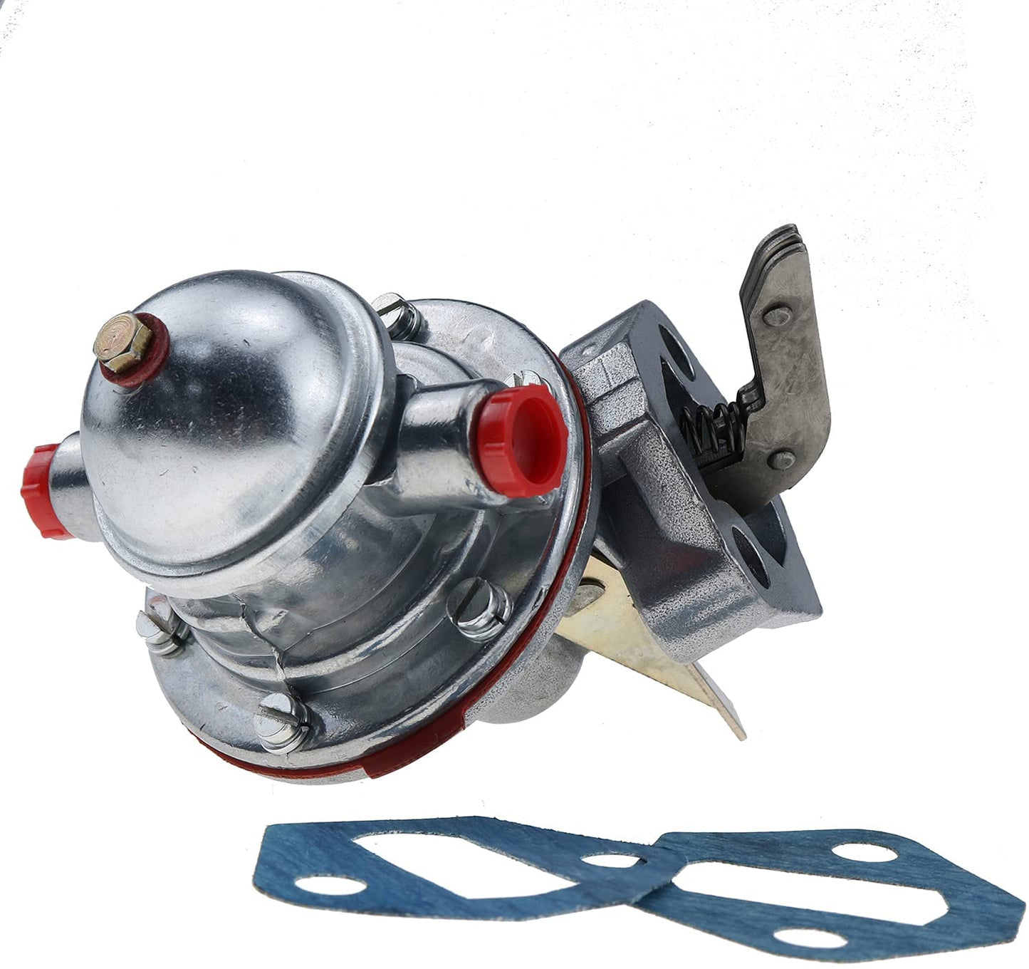 Fuel Lift Pump with Gaskets RE27667 AR52159 RE527115 RE42211 RE37482 RE13517 R52729 AR49770 DD13483 for John Deere 1010 1530 1640 1750 1840 1950 2020 7800 310 410 610B 310A 310B 410B 510B - KUDUPARTS