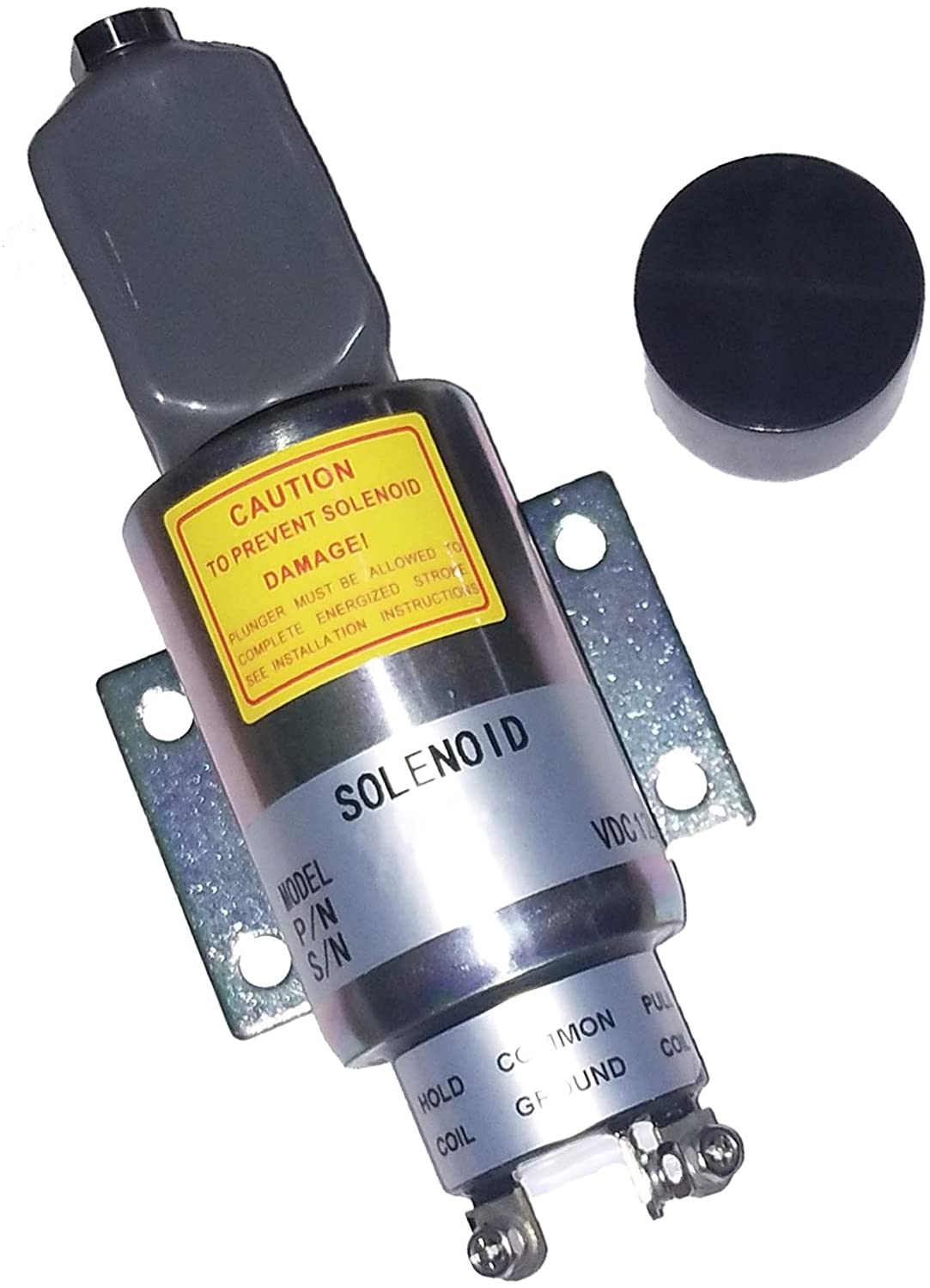 Shut Down Solenoid SA-3835 2003ES-12E6U1B1 for Woodward 12V - KUDUPARTS