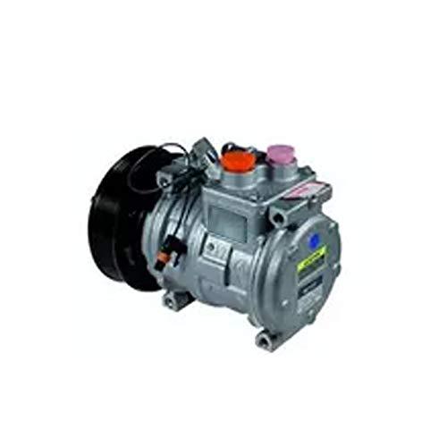 Compatible with New AC Compressor 447100-2381 for John Deere Tractor Denso 10PA17C - KUDUPARTS