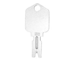 New Key for Clark Yale Hyster Komatsu Gradall Gehl Crown & More - KUDUPARTS